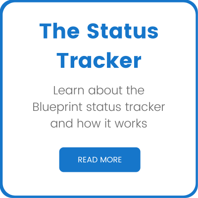 Blueprint Page - Status Tracker